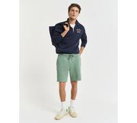 Gant for man. 2009027 Sport shorts Shield green (L), Casual, Cotton