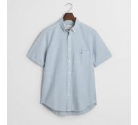 GANT Mens Rich Blue Seersucker Stripe Shirt