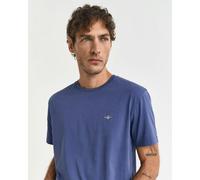 GANT Regular Shield T-Shirt, Dusty Navy - X-Large
