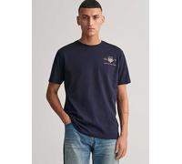 Gant Reg Archive Shield Emb Short Sleeve T-shirt Blue XL Men