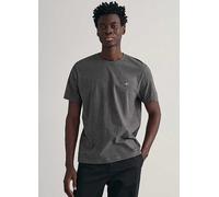 Gant Round Neck T-Shirt Anthracite