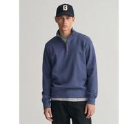 Gant Sacker Rib Half Zip Sweater Blue S Men