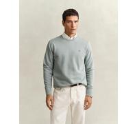 Gant Shield Crew Sweatshirt Grey - M