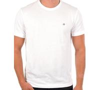 GANT Mens Shield Short Sleeve T-Shirt - White 110 - XXL