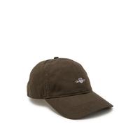 Gant Shield Logo-embroidered Cotton-twill cap - Brown - One Size
