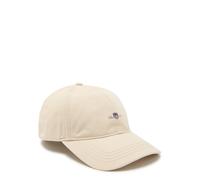 Gant Shield Logo-embroidered Cotton-twill cap - Ecru - One Size