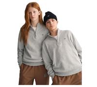 Gant unisex for kids. 984046 Shield Teens cotton half-zip pullover grey (13/14años= 158/164cm), Casual, children's fashion
