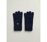 Gant Shield Wool Gloves Blue OS Men