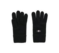 GANT Shield Wool Gloves, Black, Standard