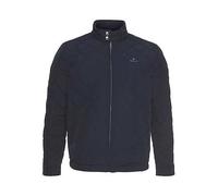 Gant Short Quilted Jacket Dark Blue