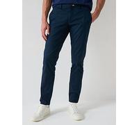 GANT Slim Chinos - Dark Blue, Dark Blue, Size 34, Inside Leg Regular, Men Dark Blue
