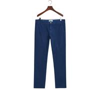 GANT Slim Fit Sunfaded Chinos - W34L, Persian Blue