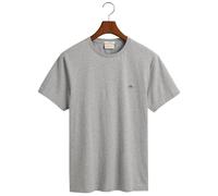 Gant Slim Shield Short Sleeve T-shirt Grey L Men