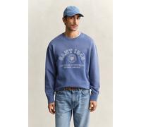 GANT Spray Graphic C-neck Vintage Blue size XXL | Sweaters Outlet | Men | Blue XXL