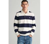 Gant Striped Rugby Shirt Navy Stripe