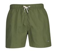 GANT Men's Shorts Swim Trunks, Dry Herb Green, L