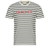 Gant T shirt GRAPHIC STRIPED SS T-SHIRT in Multicolour EU S