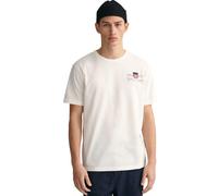 Gant T Shirts Mens Short Sleeve Tee Casual Solid Crew Neck Cotton Classic Top