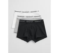 GANT Mens Slim Fit Cotton Jersey Trunks 3-Pack - 94 Light Grey Melange