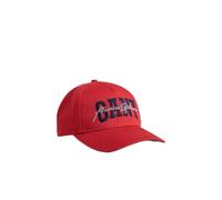 GANT Unisex Arch Script Cotton Twill Cap Baseball Cap, Ruby red, One Size