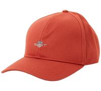 GANT Unisex High Shield Cotton Twill Cap Baseball Cap, Modern Rust, One Size
