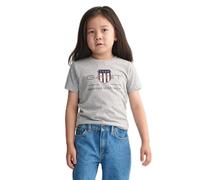 GANT Unisex Kid's Archive Shield SS T-Shirt, Light Grey Mix, 158-164 cm
