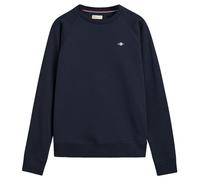 GANT Unisex Kinder Shield C-Neck Sweatshirt, Evening Blue, 122-128