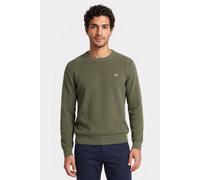 GANT Waffle Knit Sweater Dry Herb Green size M | Sweaters Outlet | Men | Green M