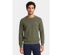 GANT Waffle Knit Sweater Dry Herb Green size XXL | Sweaters Outlet | Men | Green XXL