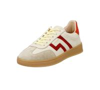 GANT Women Cuzima Sneaker, Cream Red, 6 UK
