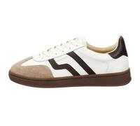 GANT Women Leather Lace-Up Sneakers CUZIMA Low Black