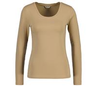 Gant Women Long Sleeve Shirt - Scoop Neck Top, Longsleeve, U-Neck, Cotton S...