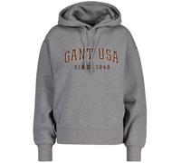 Gant Women Sweatshirt - D1. USA Hoodie, Hooded Sweater, Logo Embroidery