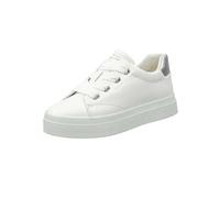 Gant Womens Avona White & Silver Trainers Natural