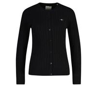 Gant Women's Cardigan - Stretch Cotton Cable Cardigan, Cable Knit, Logo