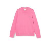 GANT Women's Classic Cotton C-Neck Pullover Sweater, Bright red, M