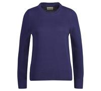 GANT Women's Classic Cotton C-Neck Sweater, Dusty Navy, S