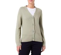GANT Women's Classic Cotton Cardigan Sweater, Faded Sage, L