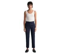 GANT Women's Slim Slack Dress Pants, Evening Blue, 34