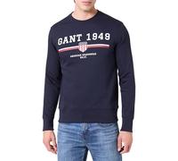 GANT Women's Graphic C-neck Sweat Sweatshirt (pack of 1)