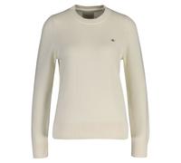 GANT Women's Knit Pullover - Classic Cotton C-Neck,Crew Neck, Fine Knit, Tree