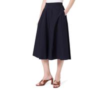 GANT Women's Lightweight Chino Skirt, Evening Blue, 16