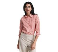 GANT Women's Reg Classic Poplin Striped Shirt Blouse, Marled Red, 16