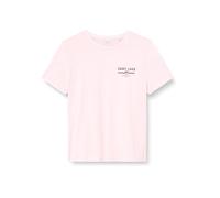 GANT Women's Reg Graphic Ss T-Shirt, Salmon, XXL