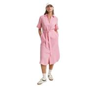 GANT Women's Reg Linen Ss Shirt Dress, Geranium Pink, 16