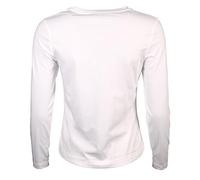 GANT Women's Reg Shield LS T-Shirt, White, M