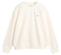 GANT Women's Shield C-Neck Sweat Sweatshirt, Eggshell, XS