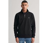Gant Zip Collar Sweatshirt Black