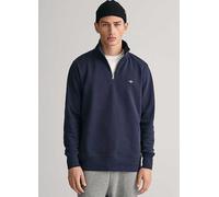 Gant Zip Collar Sweatshirt Blue