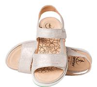 Ganter 9-200180-60000 Women’s Ankle Strap Sandals, Grey (Grey 6000), 10.5 UK